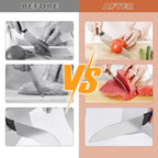 Knife Sharpener Rolling Diamond Stones & Magnetic Angle Guide