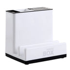 Knife & Utensil Organizer Two-Tier Divided Tray Space-Saving