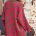 Knit Sweater Classic Pattern Soft & Warm Relaxed Fit