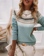 Knit Sweater Premium Cotton Textured Machine-Washable