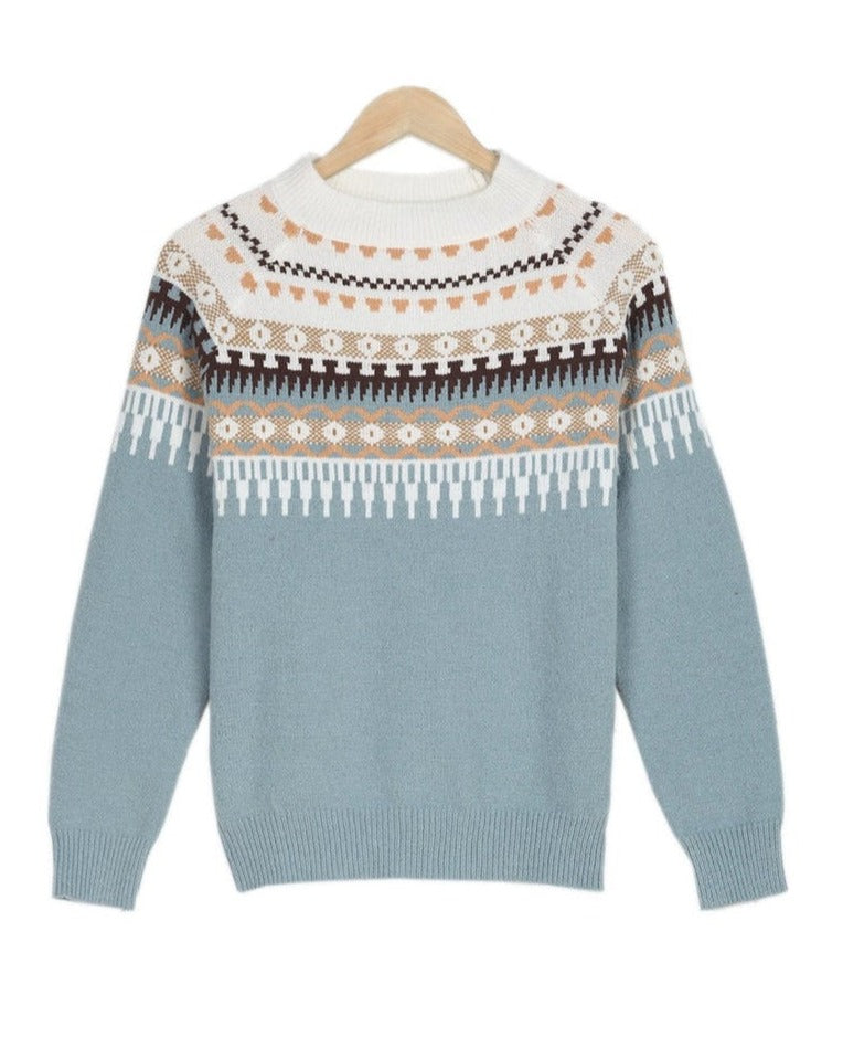 Knit Sweater Premium Cotton Textured Machine-Washable