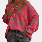 Knitted Sweater Classic Knit Soft & Lightweight Relaxed Fit