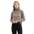 Knitted Sweater Lightweight Loose Fit Round Neck