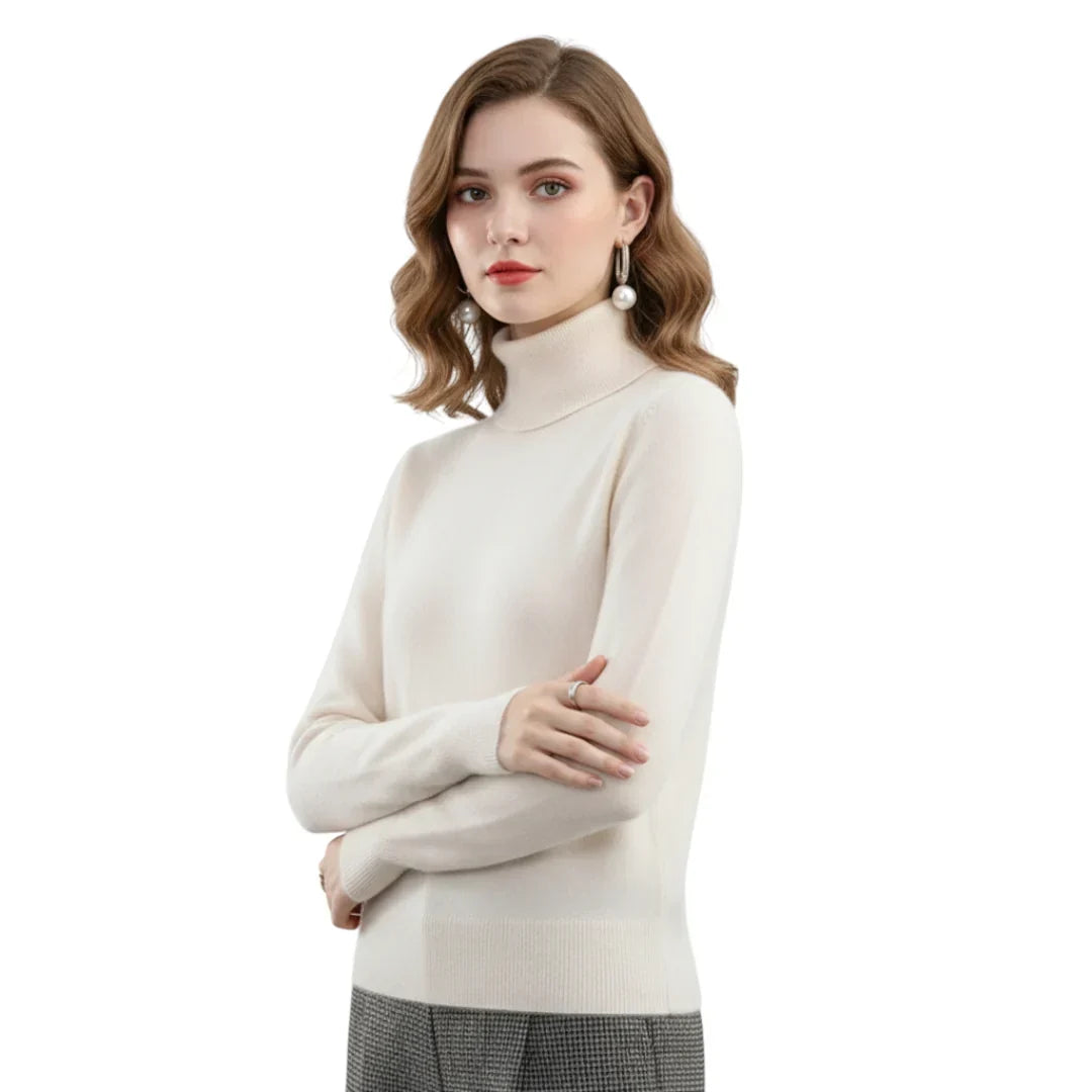 Knitted Sweater Lightweight Loose Fit Round Neck