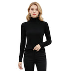 Knitted Sweater Lightweight Loose Fit Round Neck