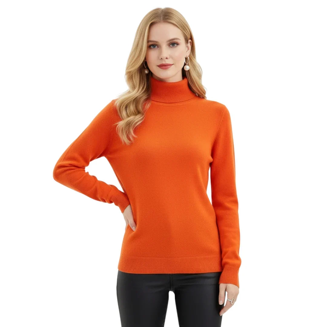 Knitted Sweater Lightweight Loose Fit Round Neck