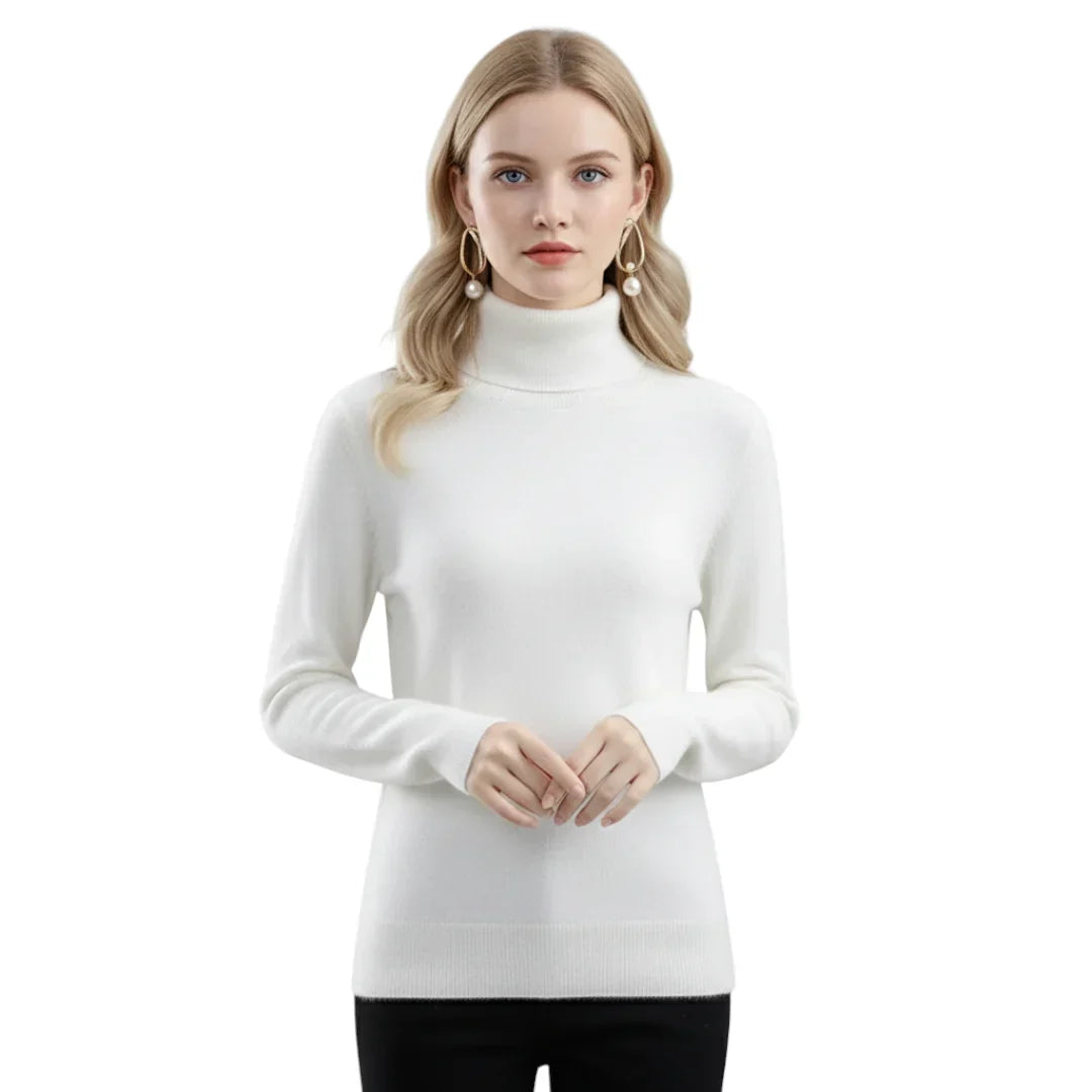 Knitted Sweater Lightweight Loose Fit Round Neck