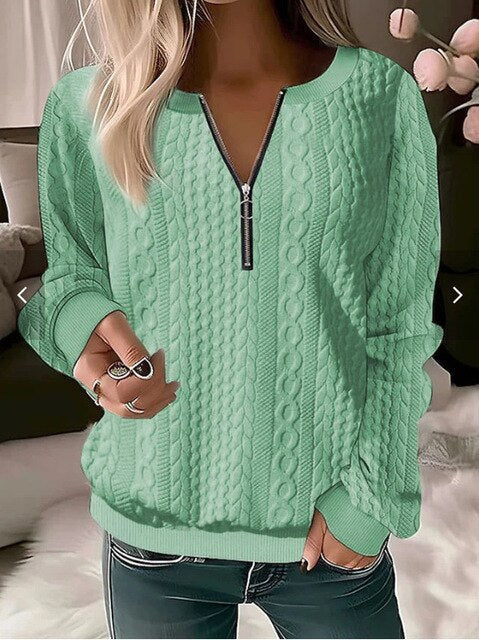 Knitted Sweater Slim Fit Jacquard