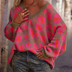 Knitted Sweater Soft Lightweight Relaxed Fit