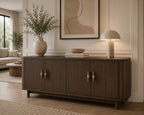 Knurled Brass Cabinet & Drawer Handle