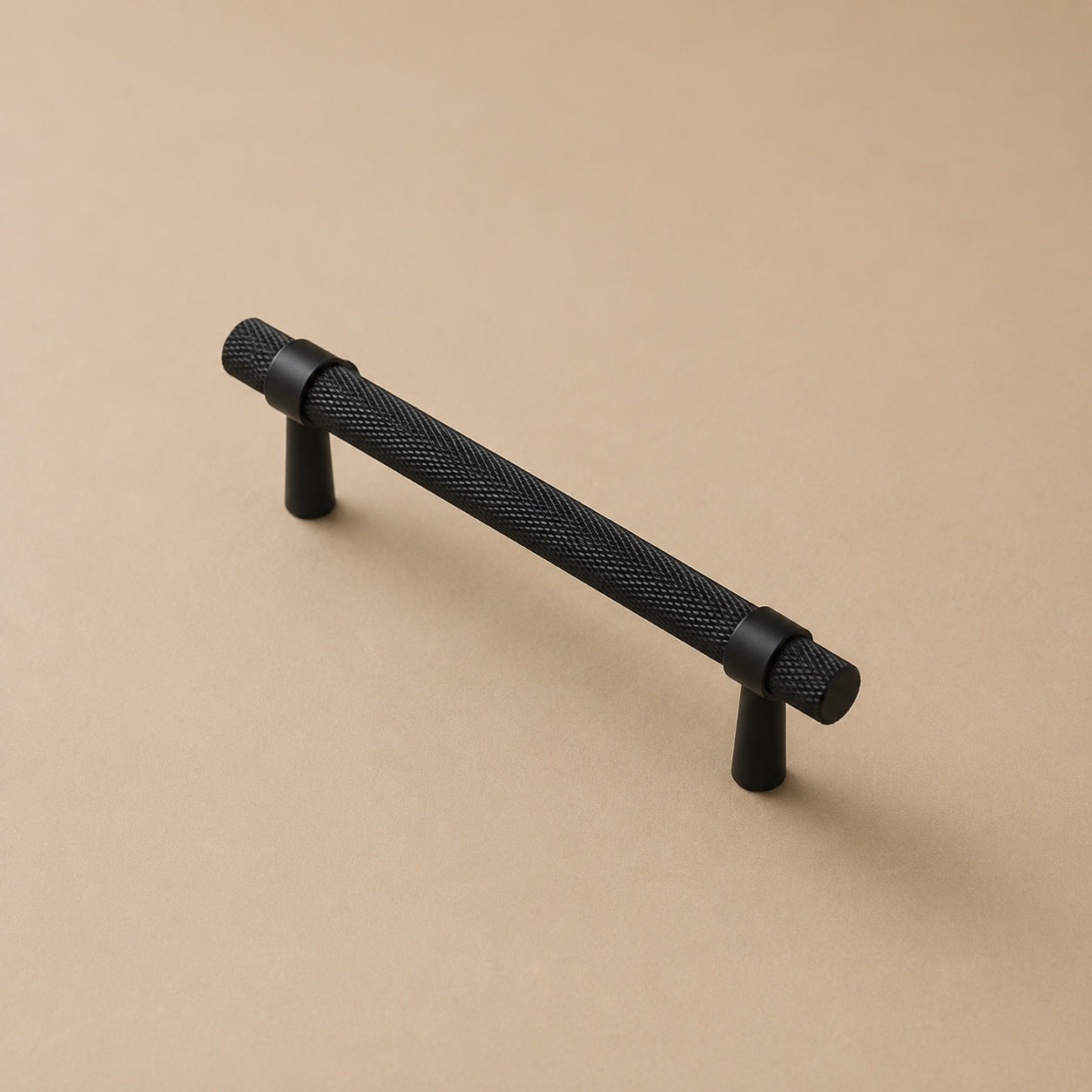 Knurled Brass Cabinet & Drawer Handle