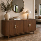 Knurled Brass Cabinet & Drawer Handle