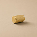 Knurled Brass Cabinet & Drawer Handle