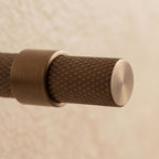 Knurled Brass Cabinet & Drawer Handle