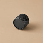 Knurled Zinc Alloy Door Handle Set (Twist Privacy Lock)
