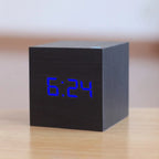 LED Alarm Clock Time, Date & Temp Night Mode