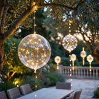 LED Balloons Battery-Powered Warm White Set of 10