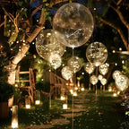 LED Balloons Battery-Powered Warm White Set of 10