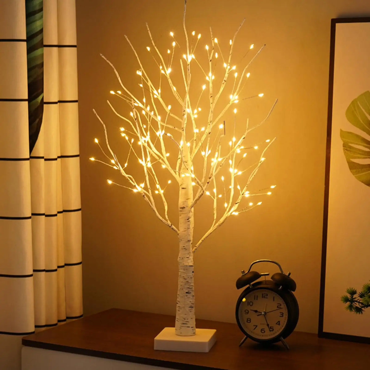 LED Birch Tree Warm White USB & Battery Powered