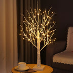 LED Birch Tree Warm White USB & Battery Powered