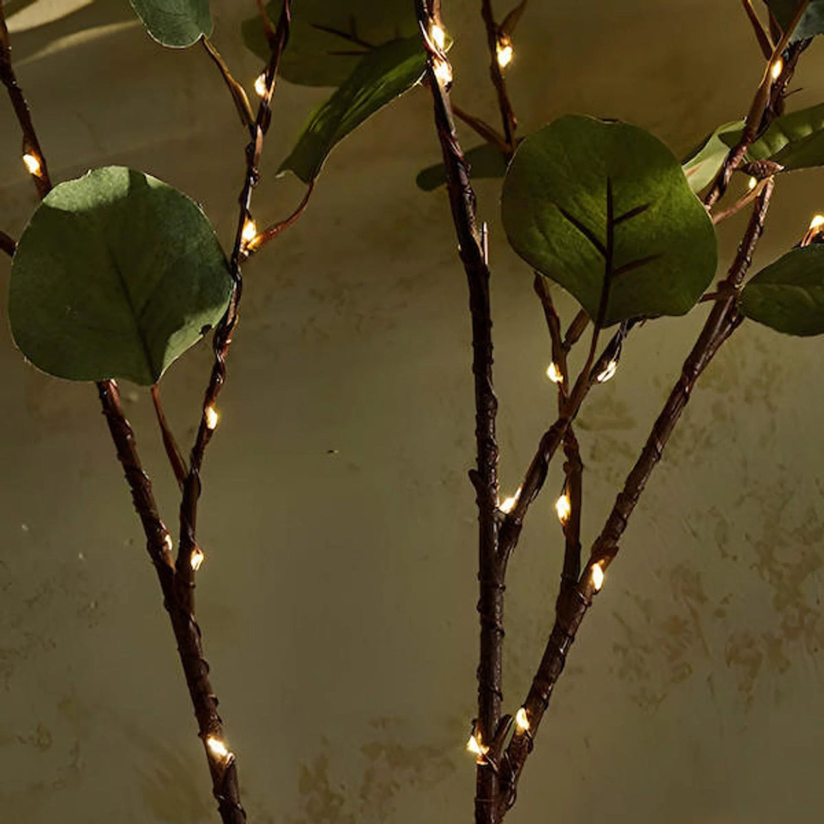 LED Branch Light Warm White 120 LEDs Battery Powered