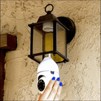 LED Bulb Camera Screw-In 360° 1080P Two-Way Audio