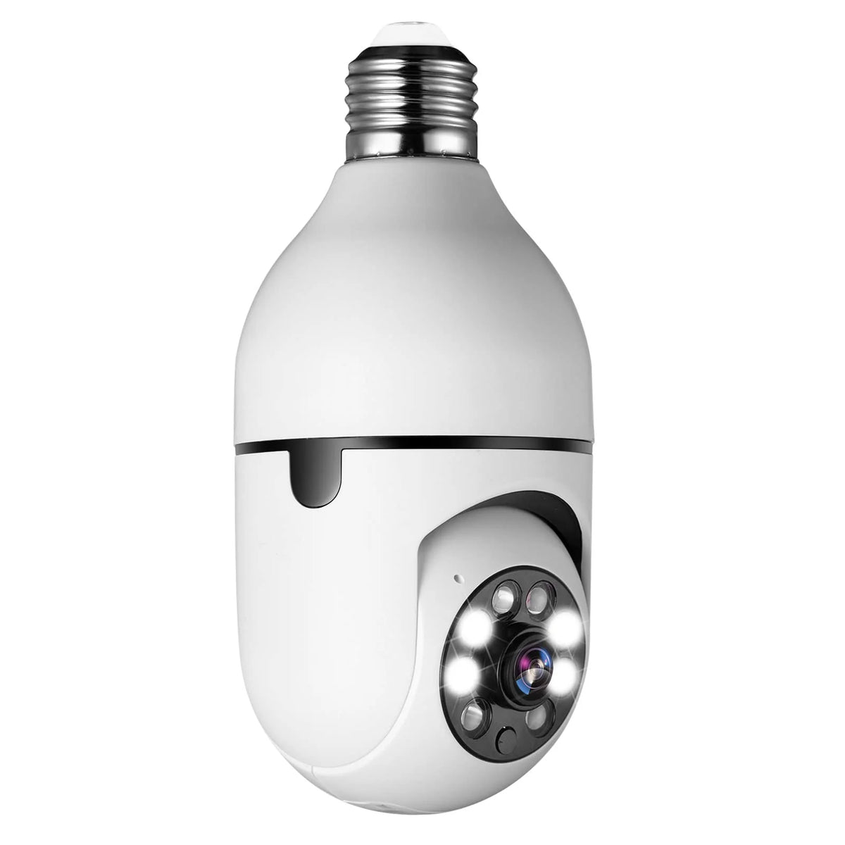 LED Bulb Camera Screw-In 360° 1080P Two-Way Audio
