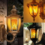 LED Bulb Flame-Effect 4 Modes E26/E27/B22 Compatible