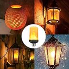 LED Bulb Flame-Effect 4 Modes E26/E27/B22 Compatible
