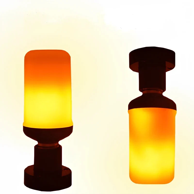 LED Bulb Flame-Effect 4 Modes E26/E27/B22 Compatible