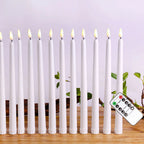 LED Candle Flameless Dimmable Remote Control & Timer