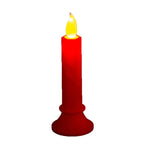 LED Candle Flickering Wax-Like Finish Flameless & Battery-Free