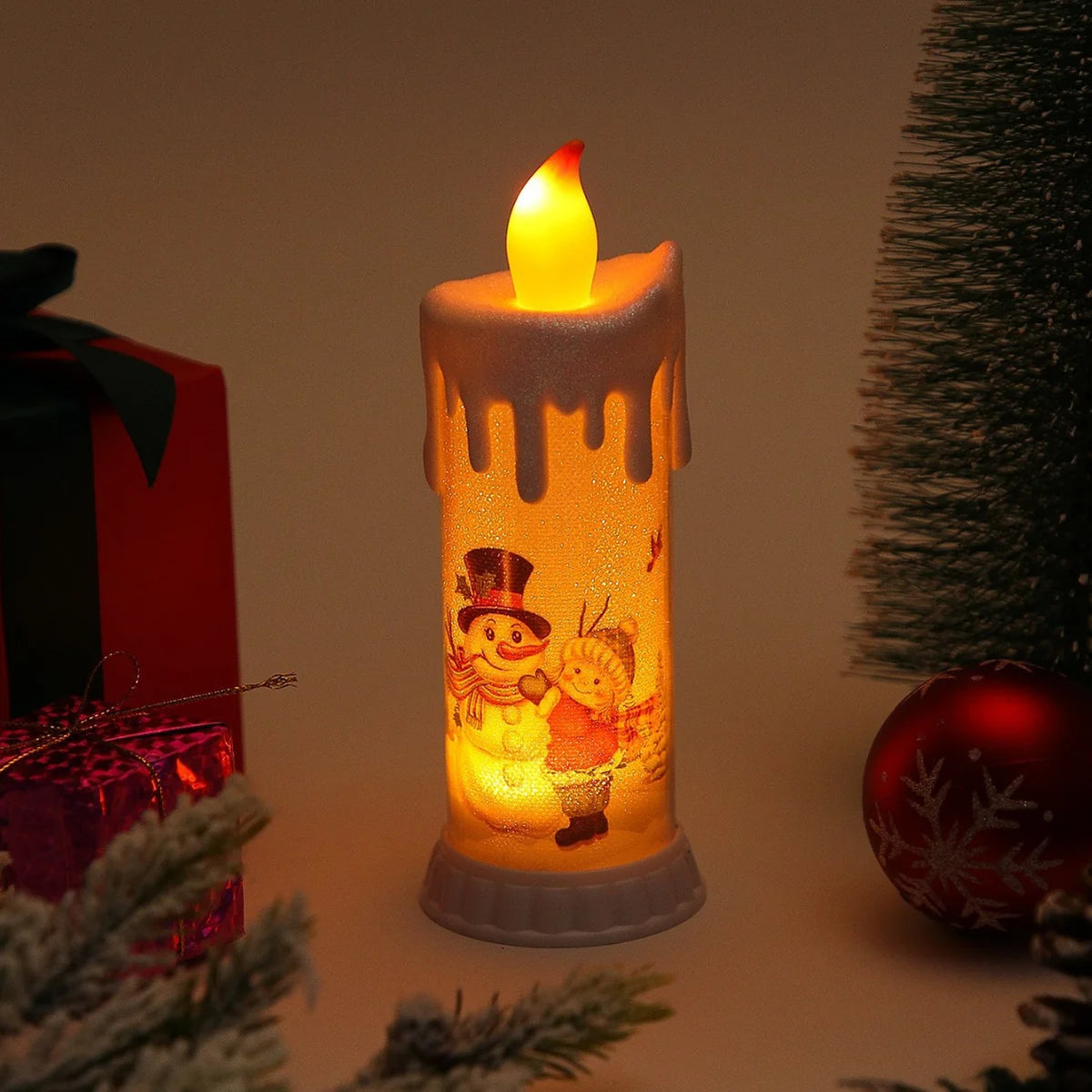 LED Candle Realistic Flicker Battery-Operated