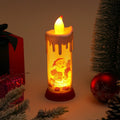 LED Candle Realistic Flickering Wax-Look