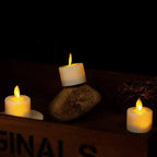 LED Candle Realistic Moving Flame Battery-Operated Set of 12