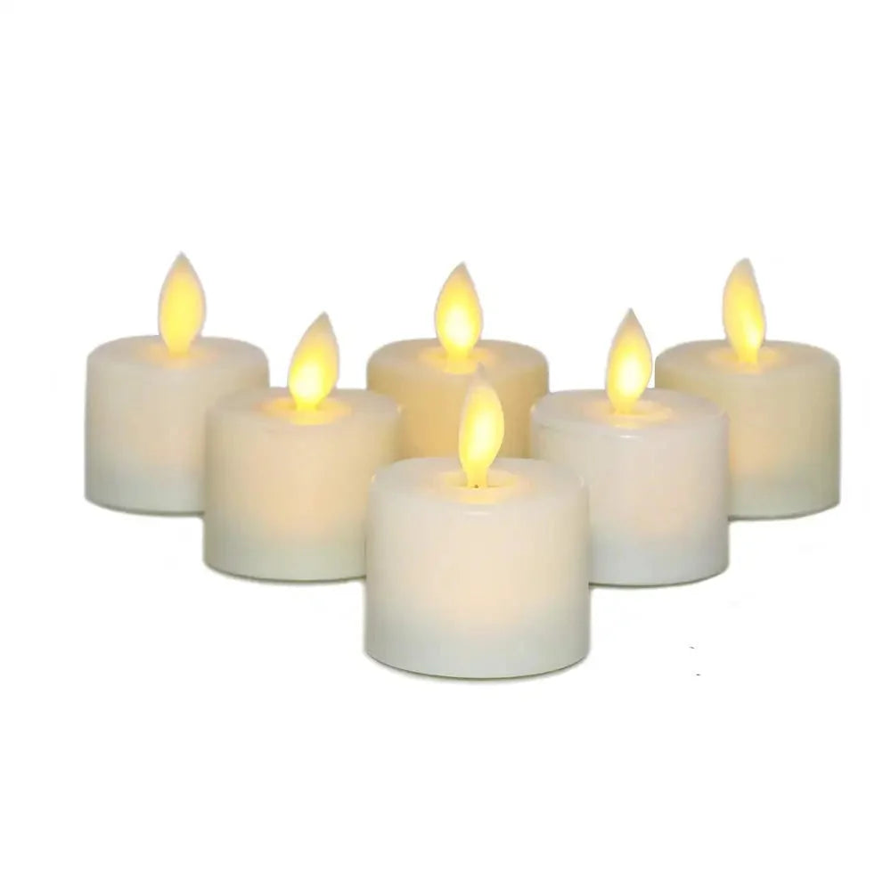 LED Candle Realistic Moving Flame Battery-Operated Set of 12