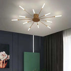 LED Ceiling Lamp Integrated LED Configurable 12–42 Lights