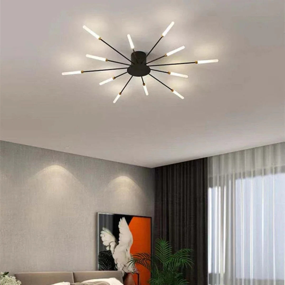 LED Ceiling Lamp Integrated LED Configurable 12–42 Lights