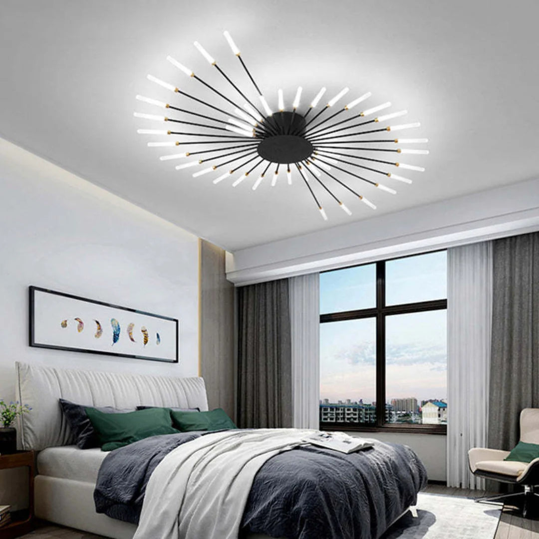 LED Ceiling Lamp Integrated LED Configurable 12–42 Lights
