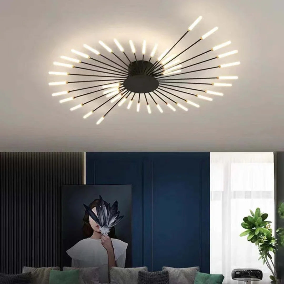 LED Ceiling Lamp Integrated LED Configurable 12–42 Lights