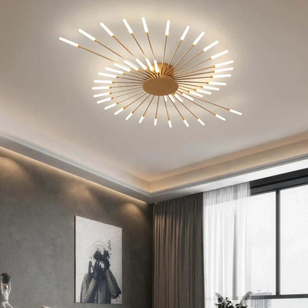 LED Ceiling Lamp Integrated LED Configurable 12–42 Lights