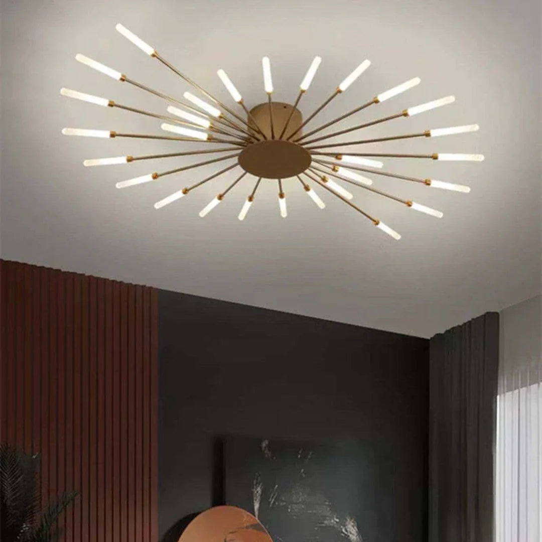 LED Ceiling Lamp Integrated LED Configurable 12–42 Lights