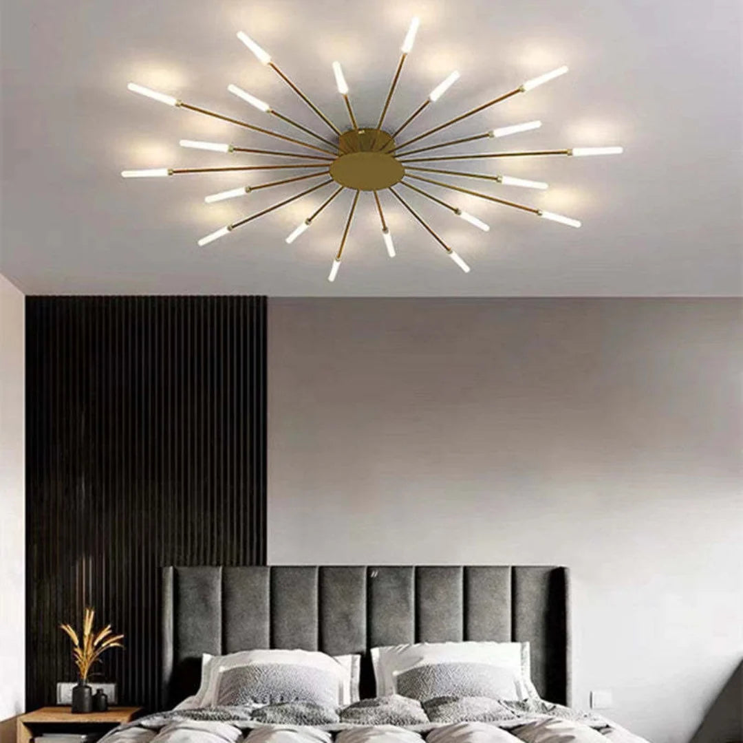 LED Ceiling Lamp Integrated LED Configurable 12–42 Lights