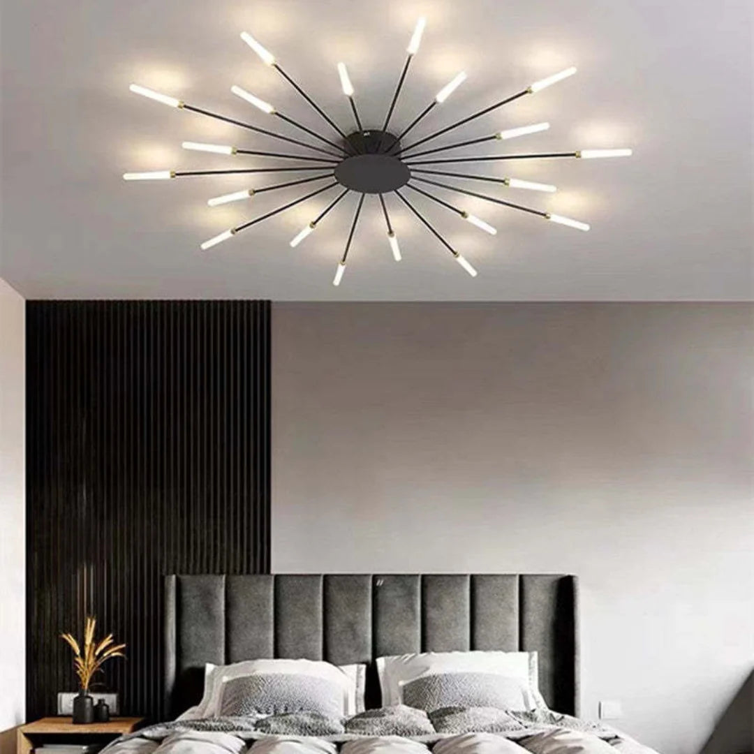 LED Ceiling Lamp Integrated LED Configurable 12–42 Lights