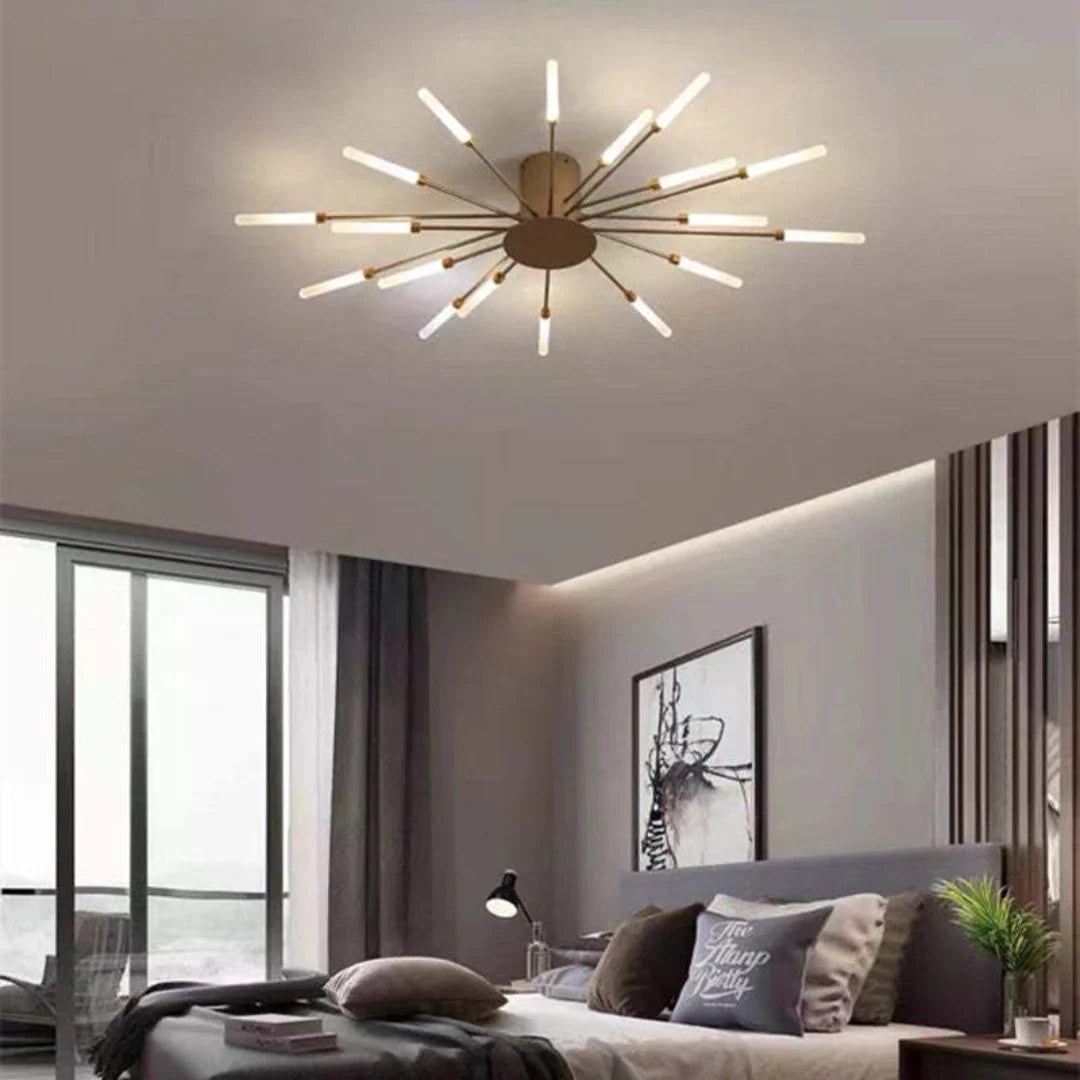LED Ceiling Lamp Integrated LED Configurable 12–42 Lights
