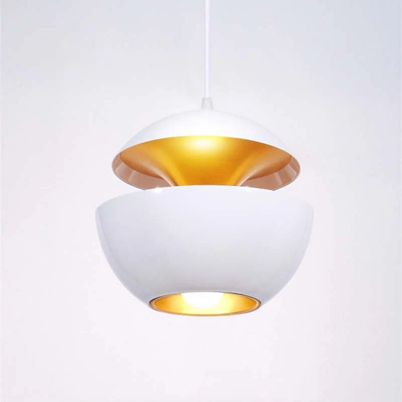 LED Ceiling Lamp Scandinavian Round Warm Light