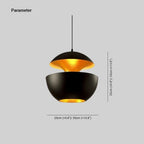 LED Ceiling Lamp Scandinavian Round Warm Light