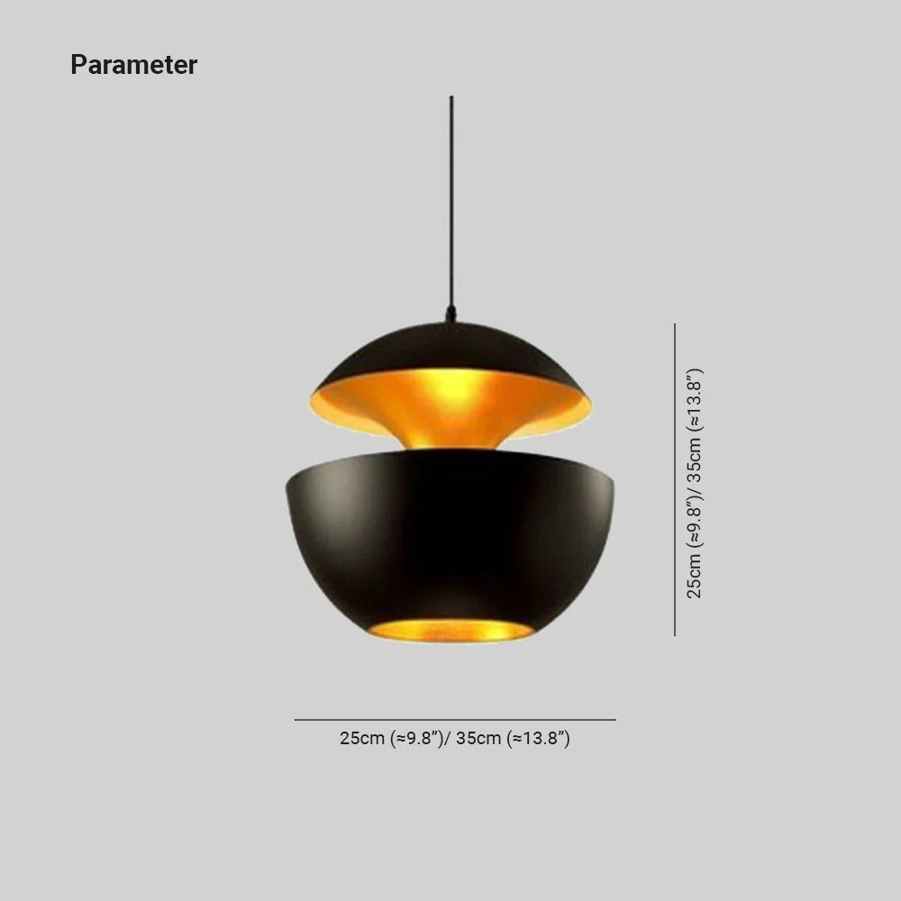 LED Ceiling Lamp Scandinavian Round Warm Light