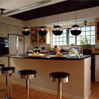 LED Ceiling Lamp Scandinavian Round Warm Light