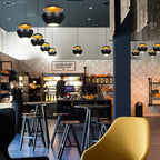 LED Ceiling Lamp Scandinavian Round Warm Light